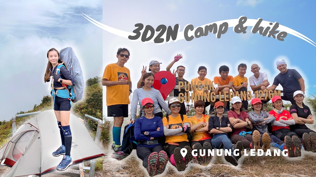 Hiking Vlog | Gunung Ledang 3D2N Camp & Hike Combo