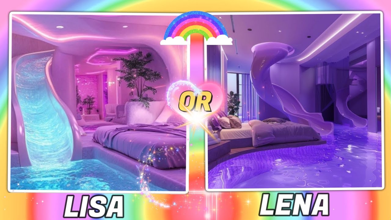 Lisa or Lena 💜❤️️ | #lena #lisa #lisaandlena #lisaorlena #viral #trending
