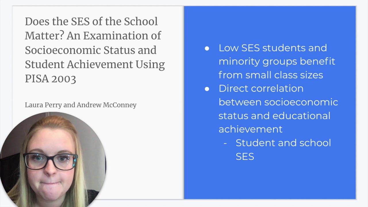 The Implications of Socioeconomic Status on Education