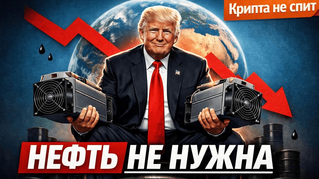 Война за НЕФТЬ или БИТКОИН? Как США уничтожают крипто-империю Ирана? | Крипта не спит 04.03.2026