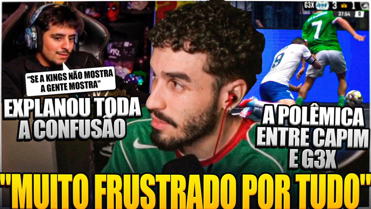 O ESTAGIÁRIO DESABAFOU APÓS FAZER HISTÓRIA COM TRANMISSÃO DA KINGS - CORINGA MOSTROU TODA A TRETA