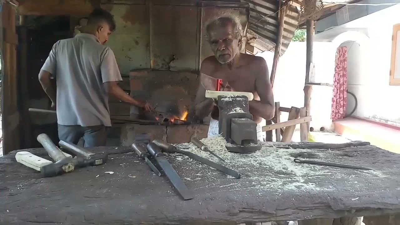 අපේ ගමේ කම්මල The blacksmith of our village #theblacksmith#sharevillage