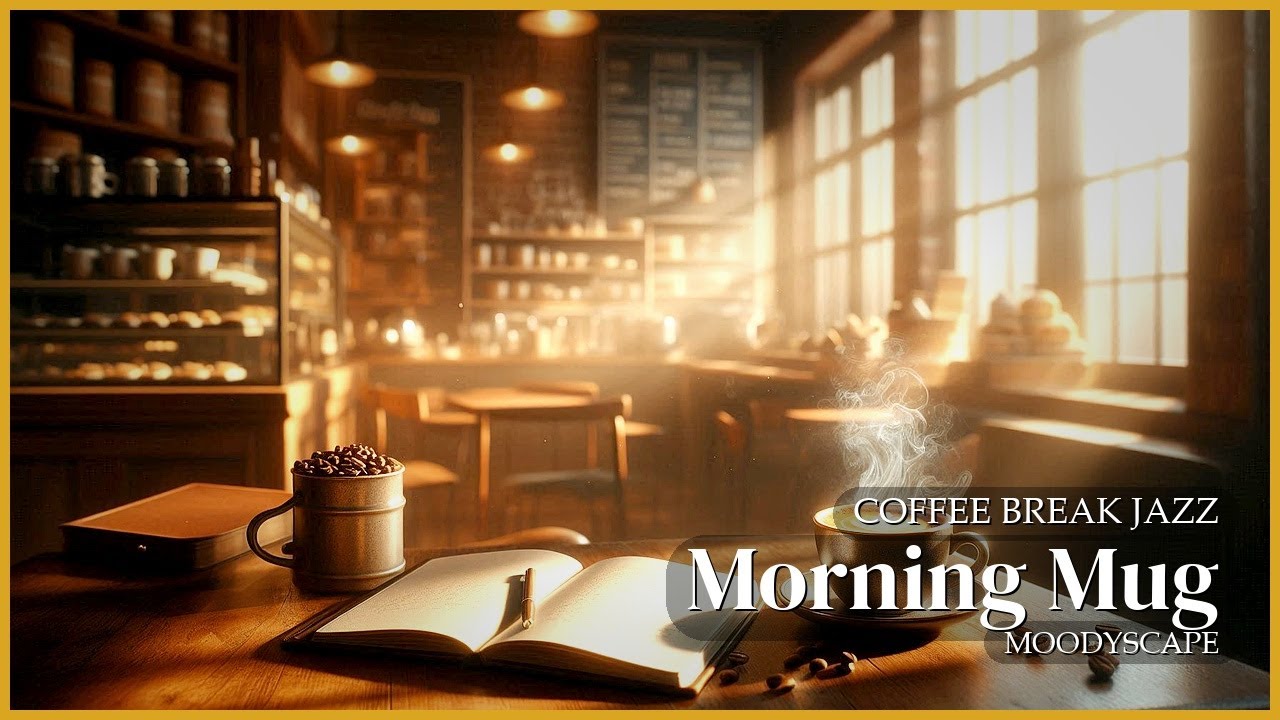 Morning Mug ☕🌤️ — Soft Jazz Café Mood (30 Min)