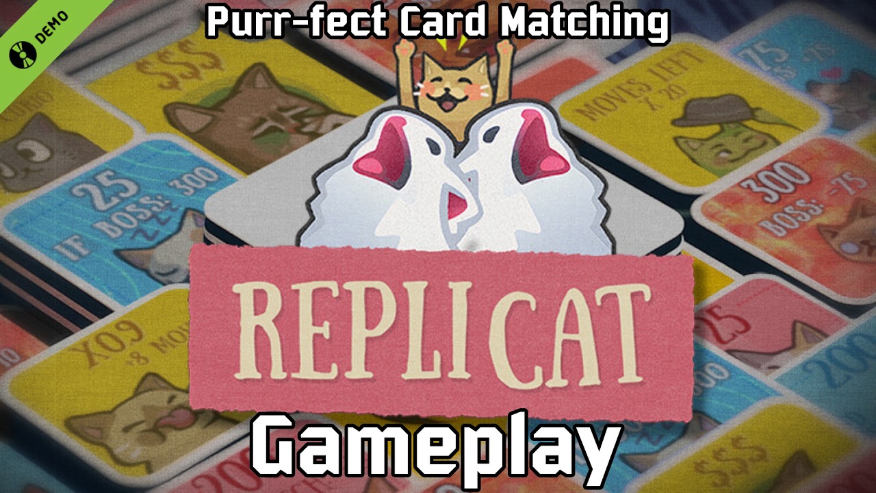Демоверсия Replicat | Игровой процесс, идеальное сопоставление карточек