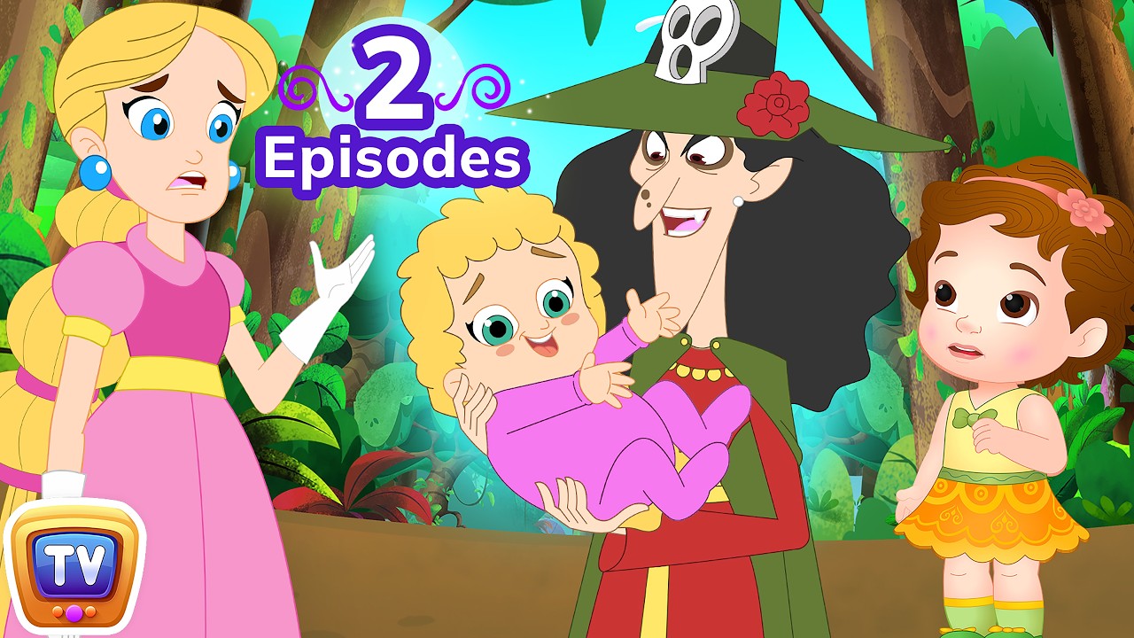 Rapunzel & Hansel & Gretel - 2 episodes of Magical Carpet with ChuChu & Friends - ChuChu TV