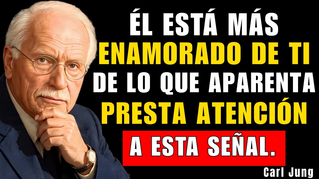 ÉL ESTÁ MAS ENAMORADO DE TI DE LO QUE CREES ... PRESTA ATENCIÓN A ESTA SEÑAL | CARL JUNG