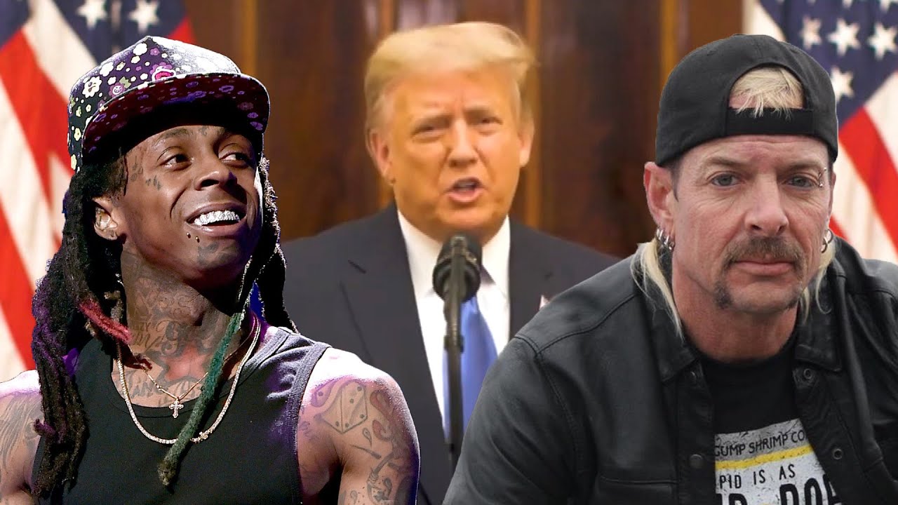 Trump Pardons Lil Wayne But Not Joe Exotic in Final Act as President