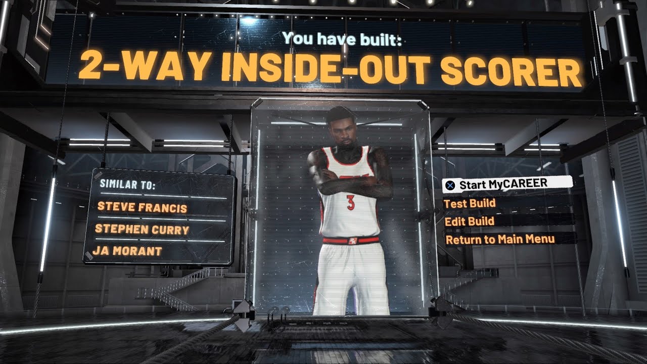 2 WAY PASS FIRST POINT VS 2 WAY INSIDE OUT SCORER! HOW TO MAKE A 2 WAY INSIDE OUT SCORER ON NBA2K20!