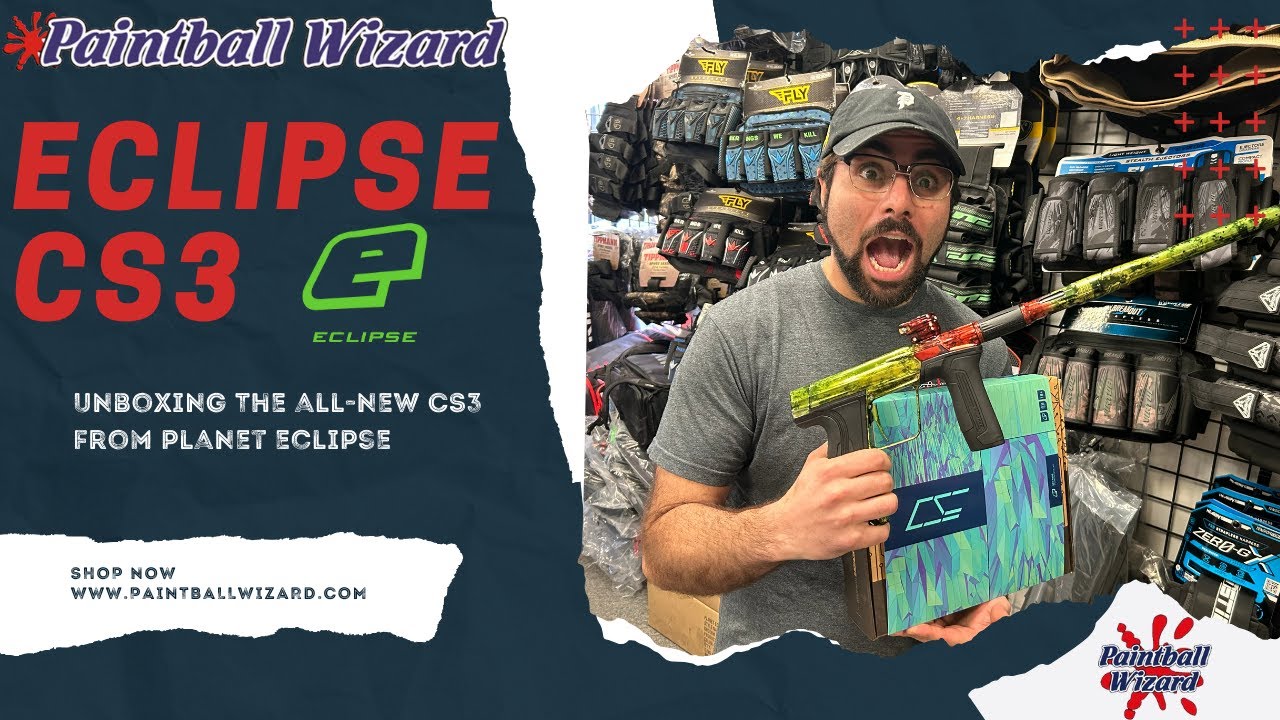 UNBOXING Planet Eclipse CS3 (Custom Anodized!) - Paintball Wizard