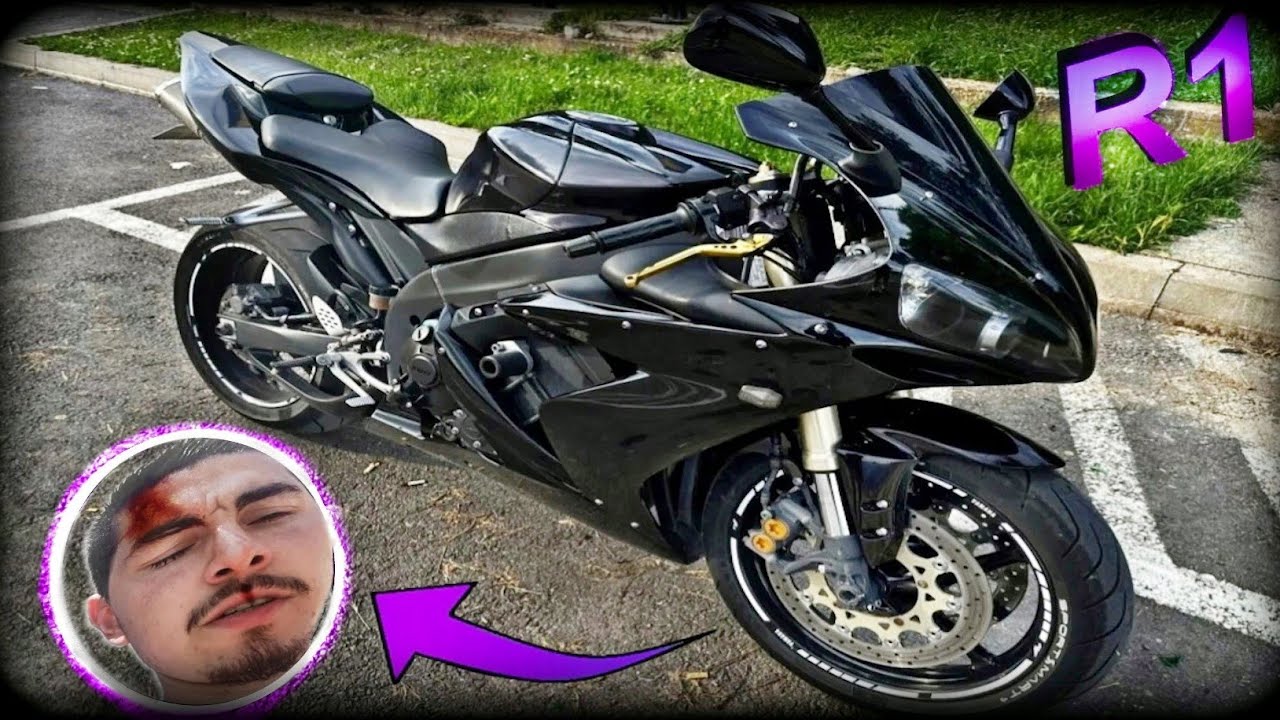 YAMAHA R1 U PUNOM GASU SA AROM, PAD NA GLAVU