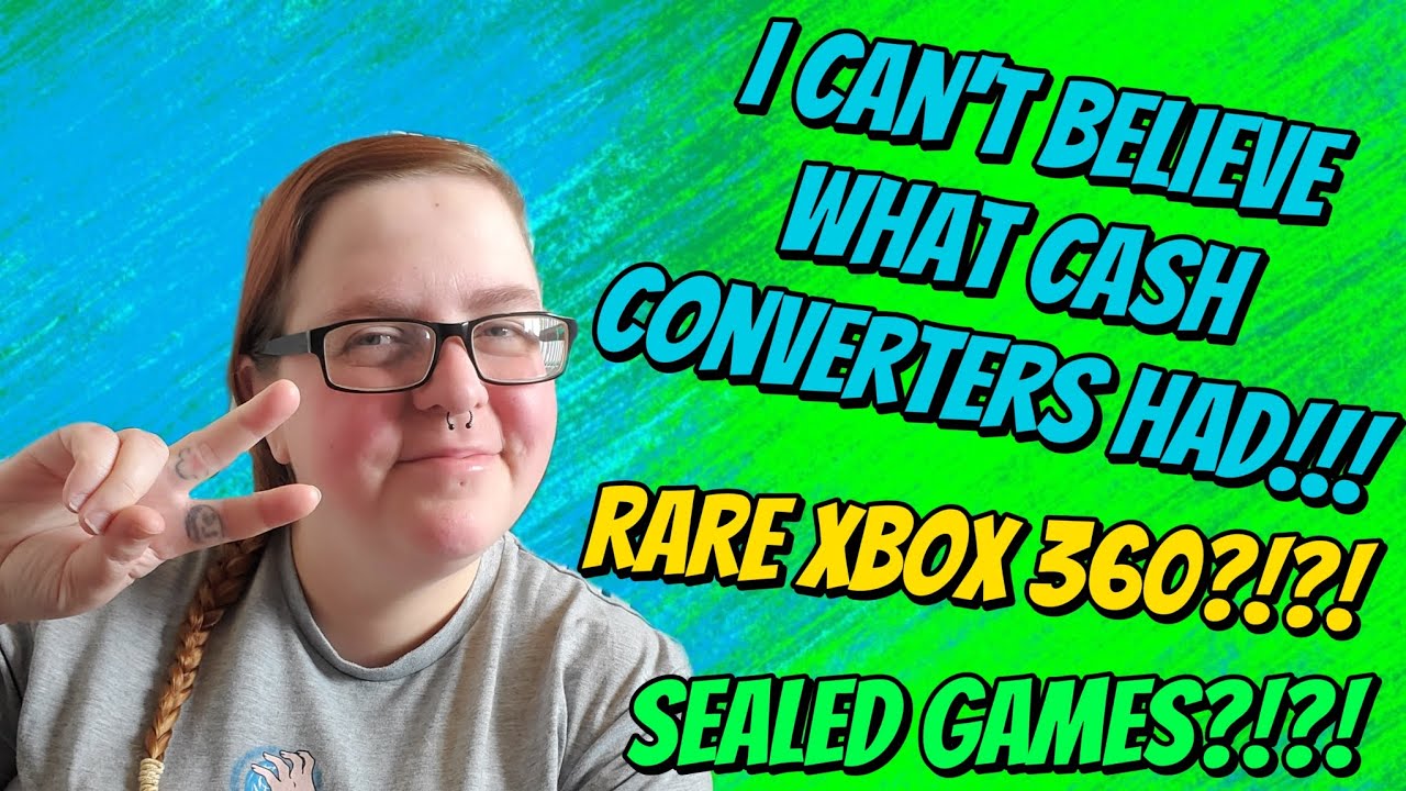 SEALED GAMES In Cash Converters - Rare Xbox 360 Games & EPIC Pickups!!!