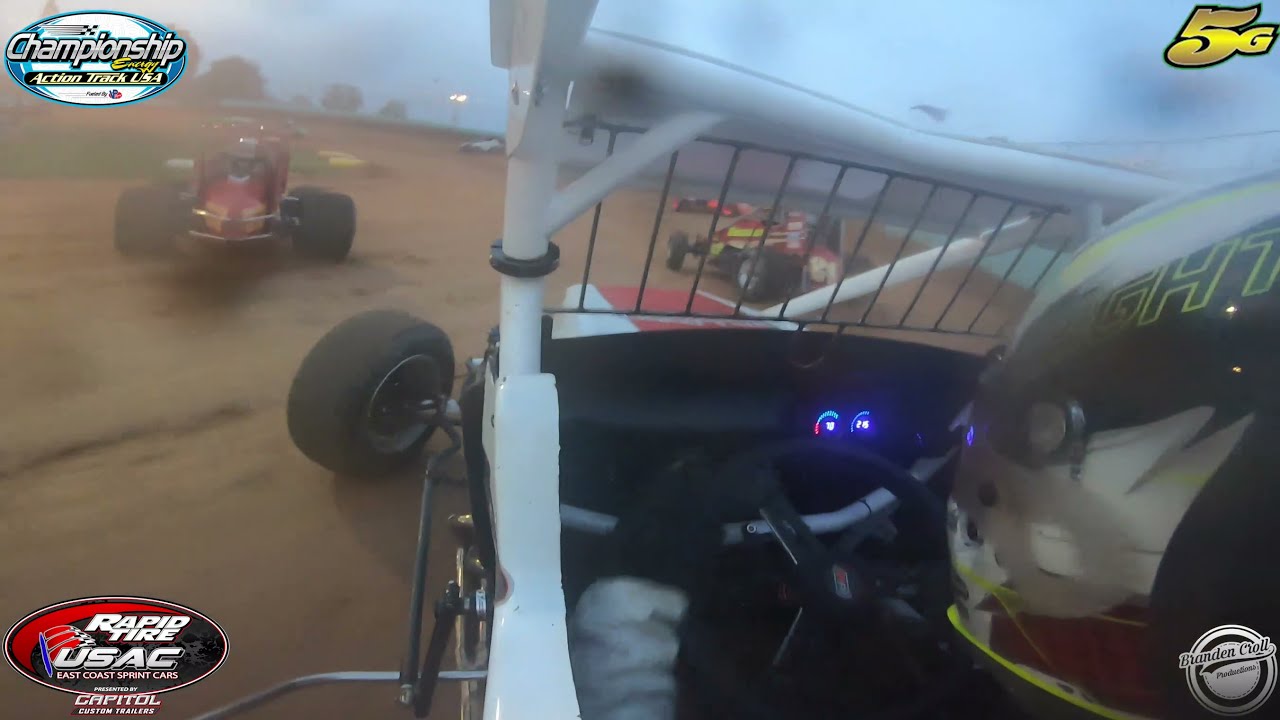 Alex Bright On-Board USAC East Coast at Action Track USA July 7, 2021!
