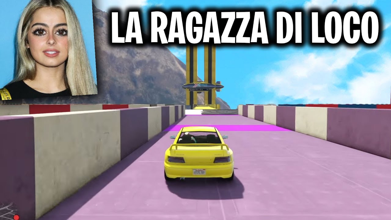GTA 5 CON LA RAGAZZA DI LOCO *video più divertente di marcygames*