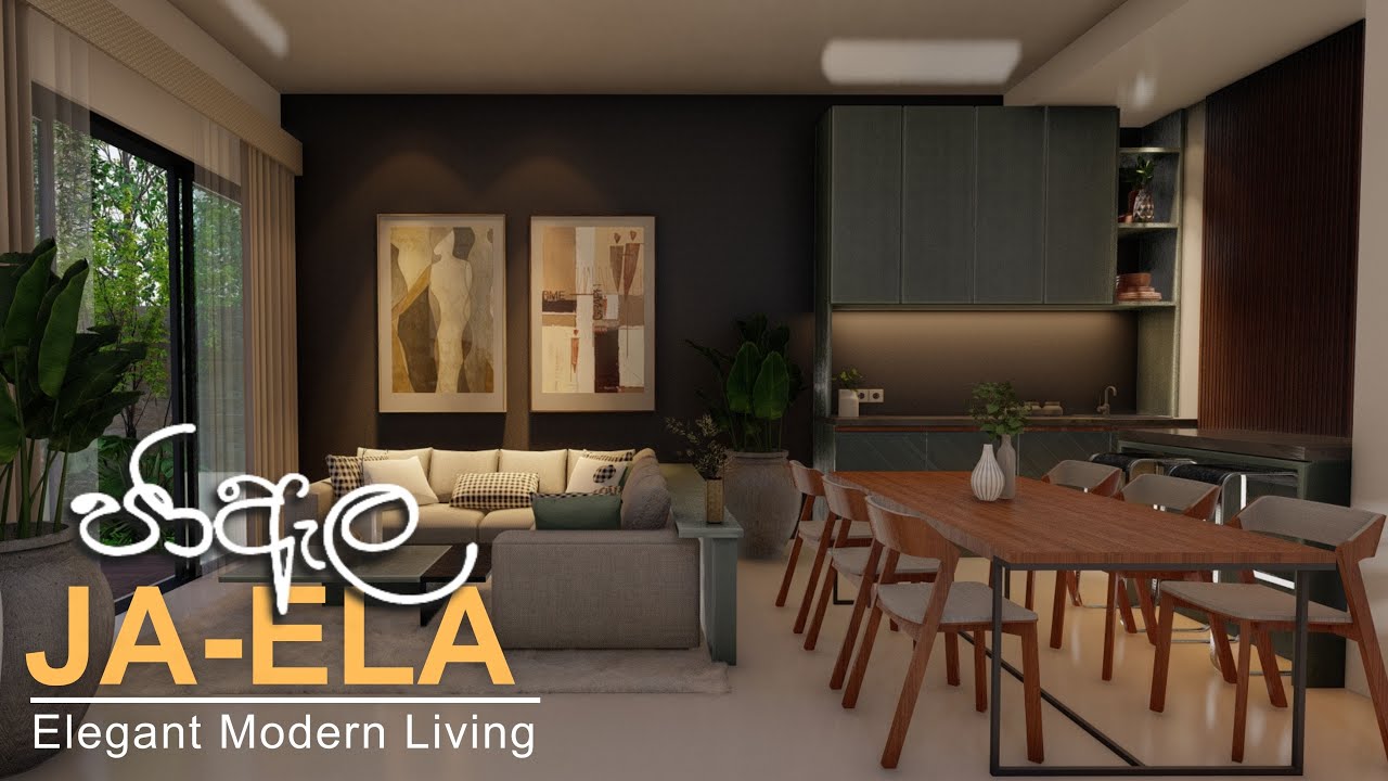 Elegant Modern Living | 2,627 Sq.Ft | SLA Design Space | JA-ELA