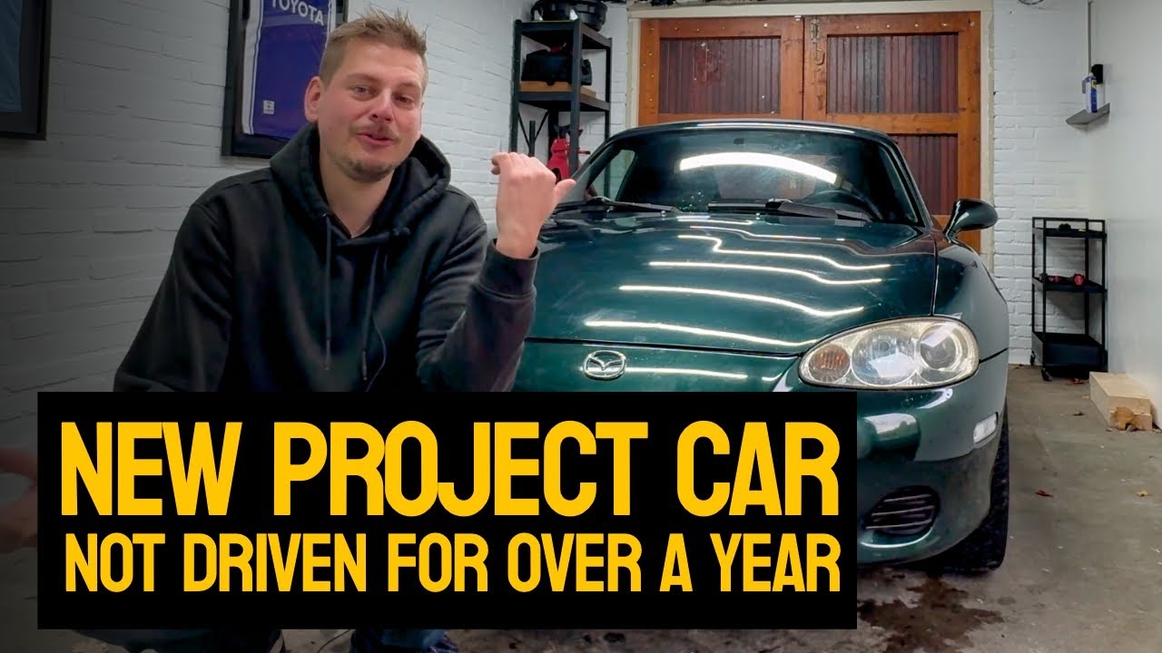 I bought a Mazda MX-5 / Miata that hasn't been driven for over a YEAR - Fixing the basics