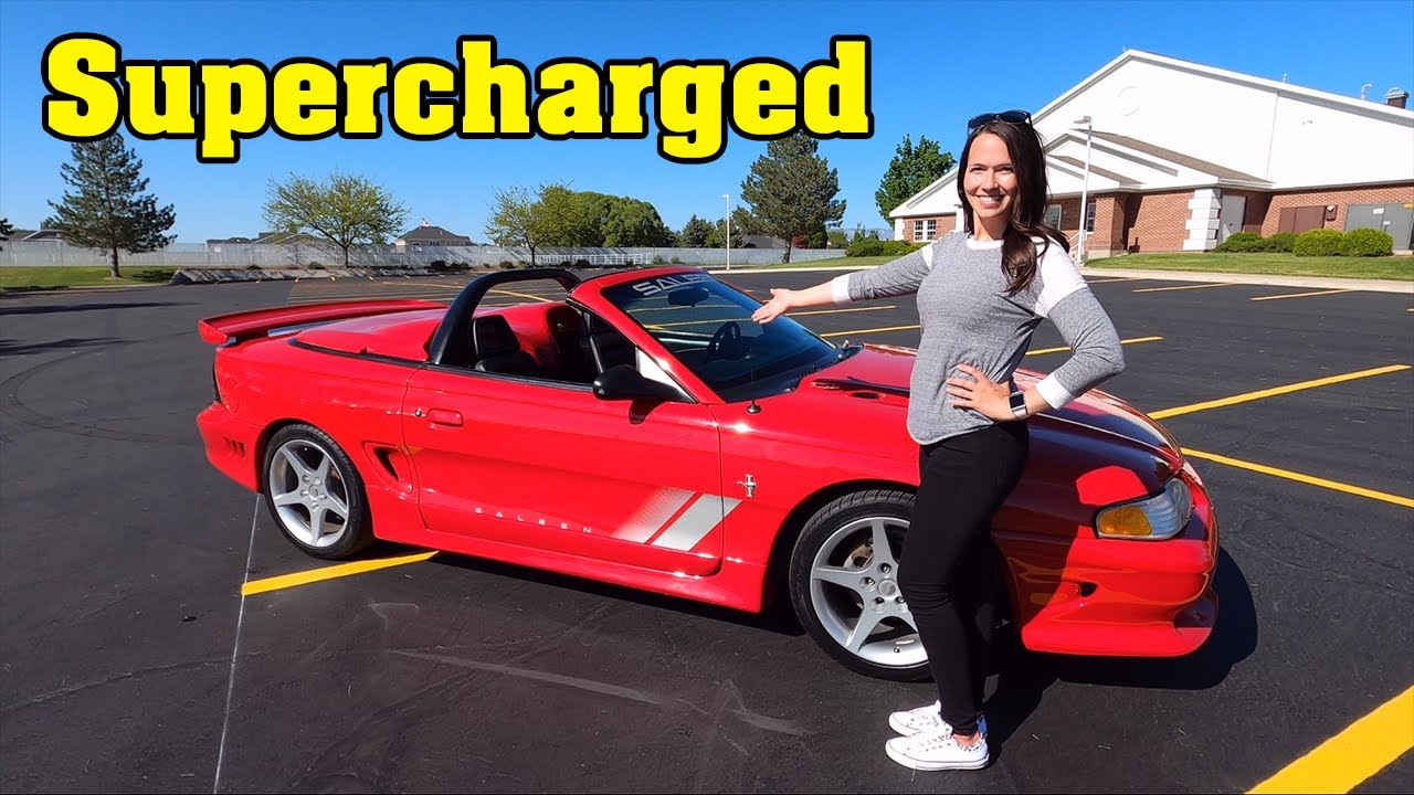 EXTREMELY RARE 1995 SALEEN MUSTANG S351 SUPERCHARGED