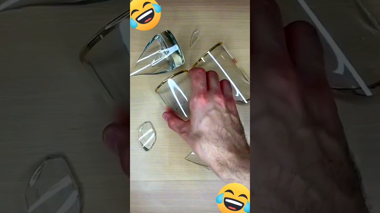 Fixing cracked glass is so dumb!! 😂🙏🤦&zwj;♀️ #shorts #youtubeshorts #handyhacks