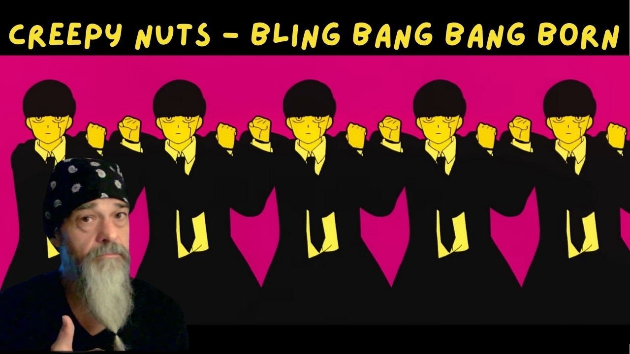 CREEPY NUTS - Bling-Bang-Bang-Born - Total Earworm! Great Bop! Metal Musician REACTION