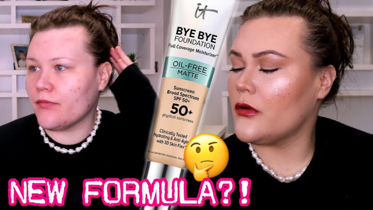 IT COSMETICS BYE BYE FOUNDATION OIL FREE MATTE