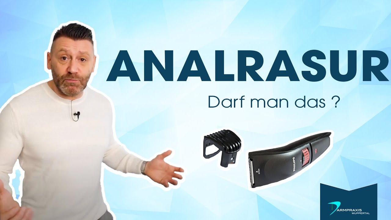 Haarentfernung am After - Was sagt der Proktologe?