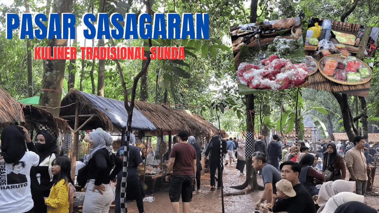 Pasar Sasagaran Purwakarta - Wisata Kuliner Tradisional Sunda