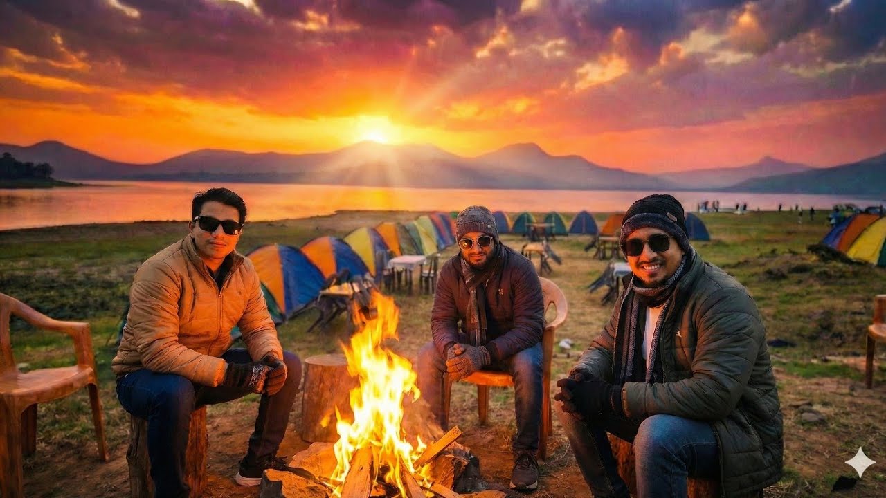 Pawna Lake Night Camping Lonavala @₹999 |  Near Mumbai & Pune ⛺ 