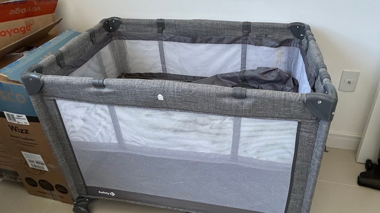 CHEGOU O MINIPLAY BERÇO SAFETY