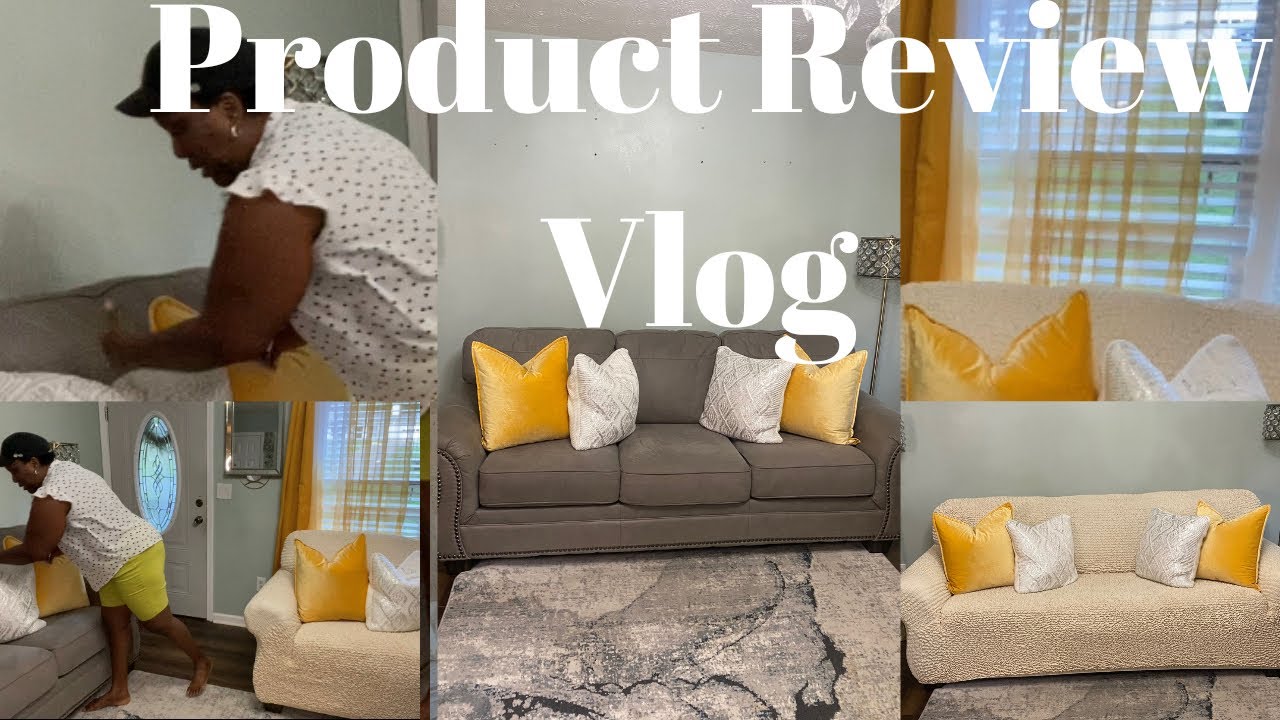 VLOG | REVIEW OF MAMMA MIA COVERS | FOR SOFA/LOVESEAT SLIP-COVER