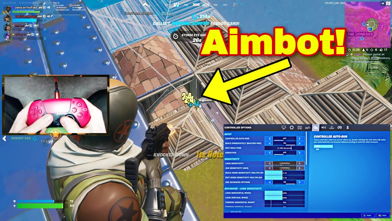 “SILLY WATCH” (30,000 Arena Points) with Handcam + Best Aimbot Controller Settings for (PS4/PC/PS5)