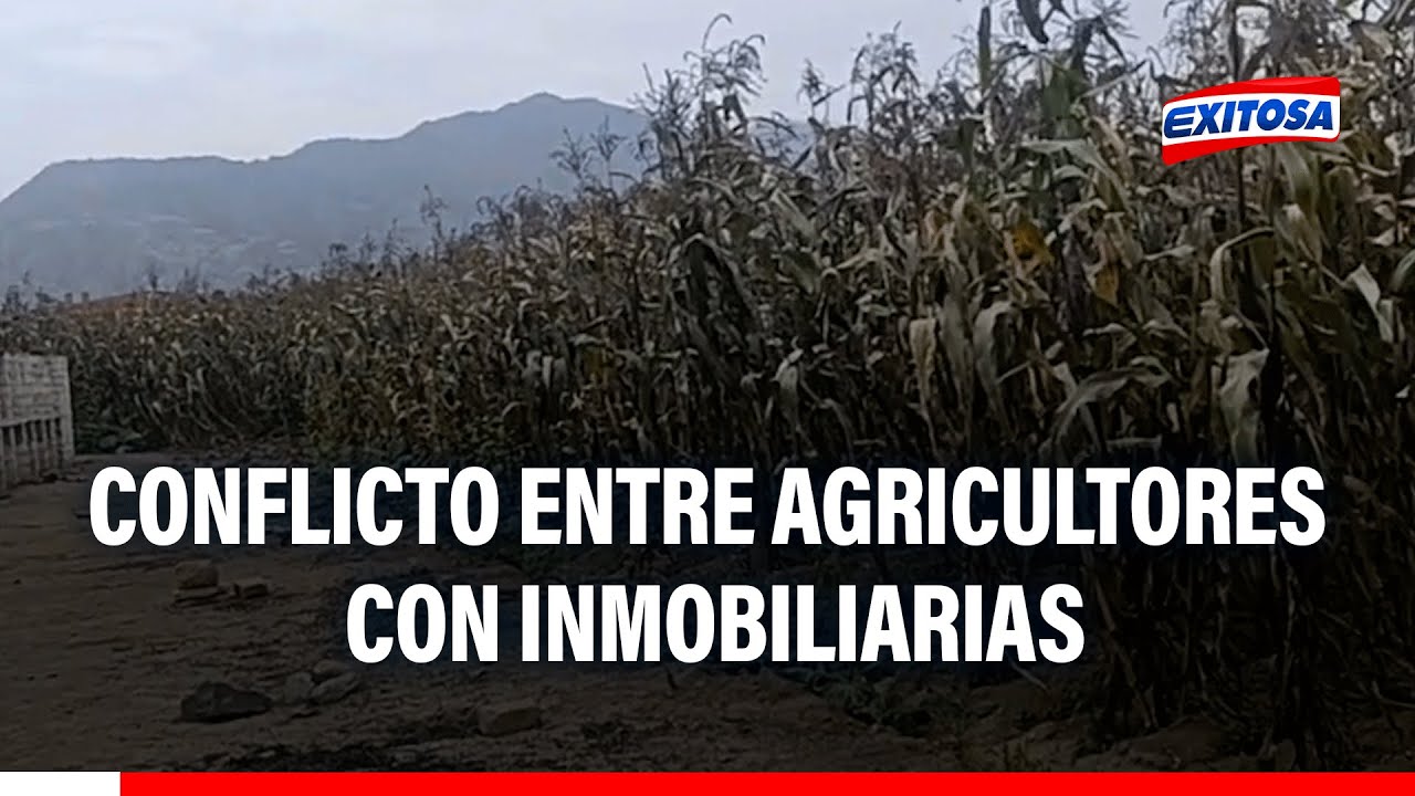 🔴🔵Huaral: Conflicto entre agricultores e inmobiliarias en terrenos agrícolas