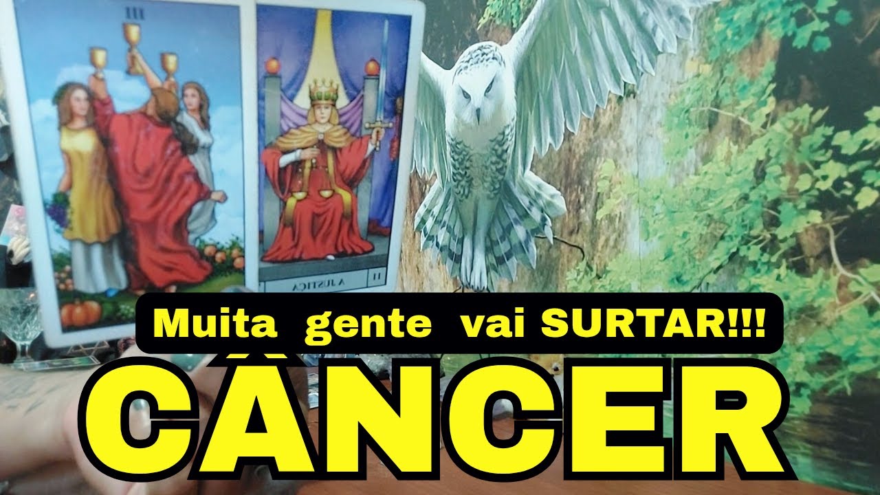 CÂNCER 💃BABADOO🥱SERÁ INESPERADO E MUITA GENTE VAI SURTA COM SEU NOME NA BOCA!#cancer