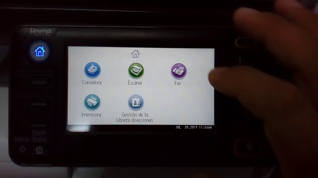Aviso de sustitución de unidad de tambor impresora SP4510 RICOH