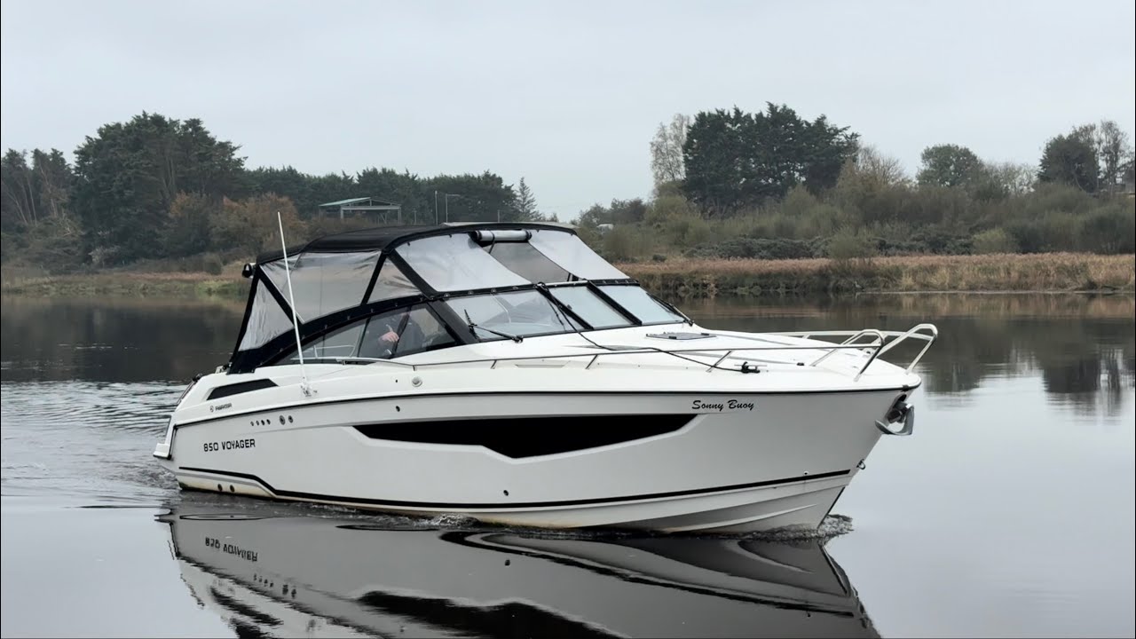 Parker 850 Voyager с Mercury 350 Verado — виртуальные морские испытания