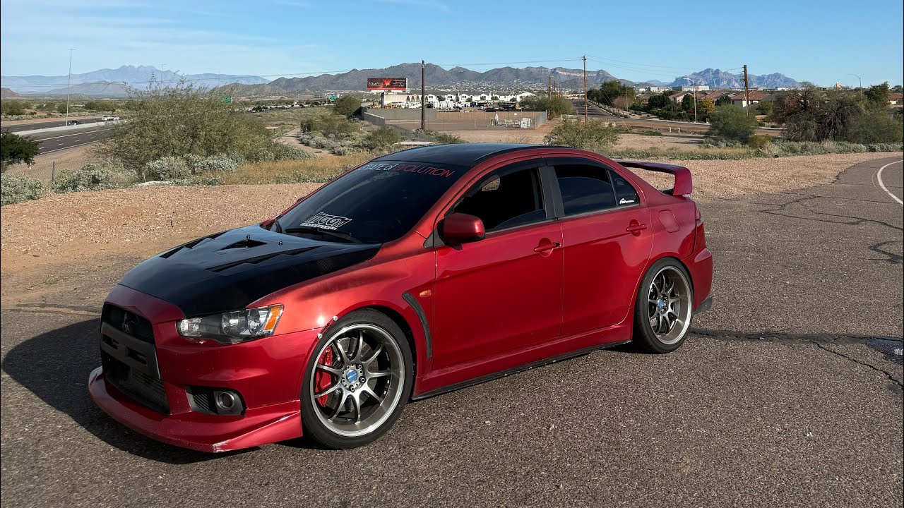 LANCER EVOLUTION X OIL CHANGE