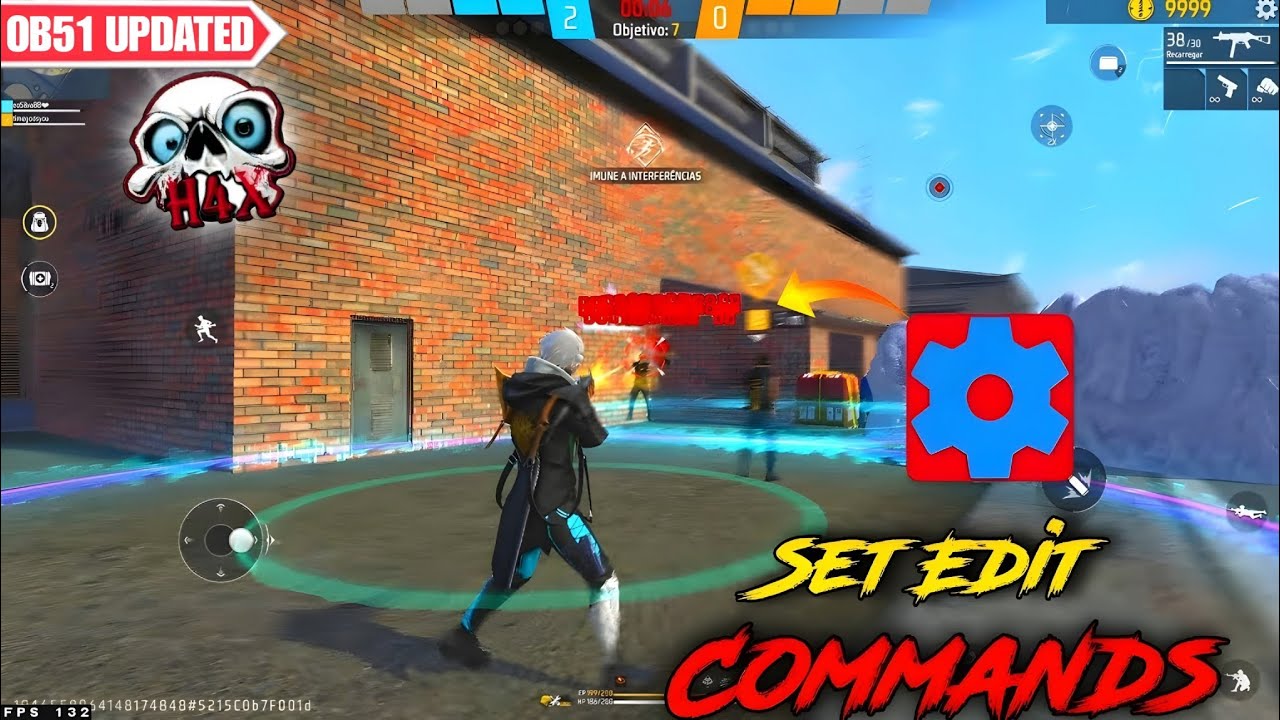 ✅OB51 Set-Edit👾Aim-Stability 🎯 + Aimlock👺Commands 🥷🏻🇧🇷 | 💯 Use these commands 🥵 | #freefire #setedit