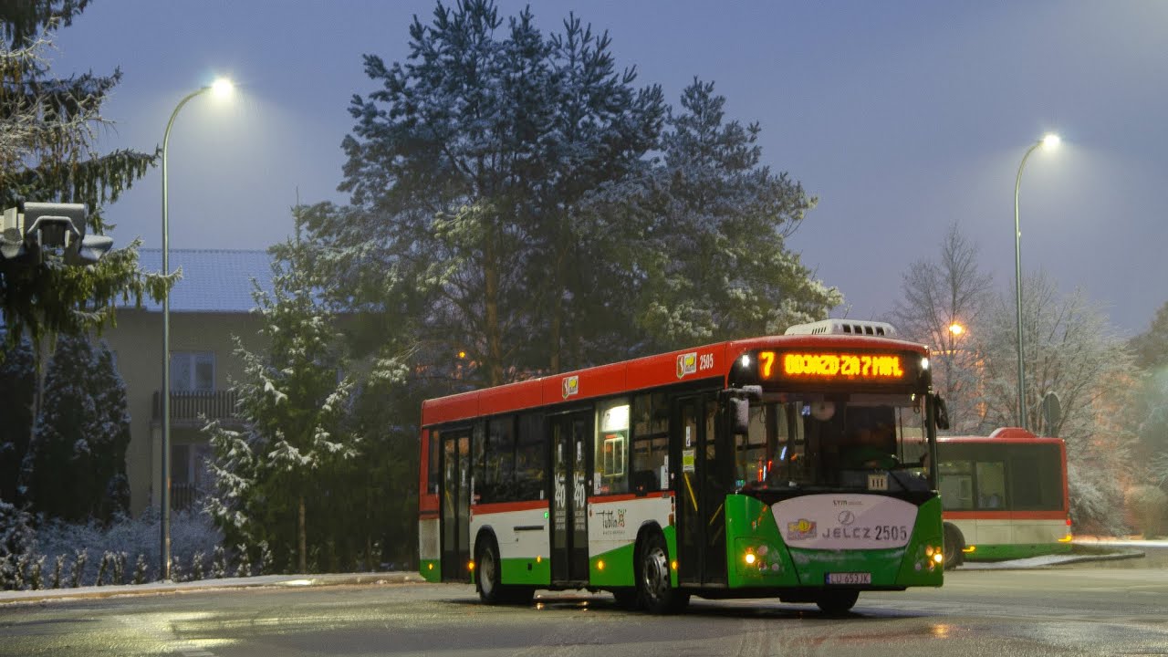 Przejazd techniczny Jelczem M121I4 Mastero #2505 MPK Lublin