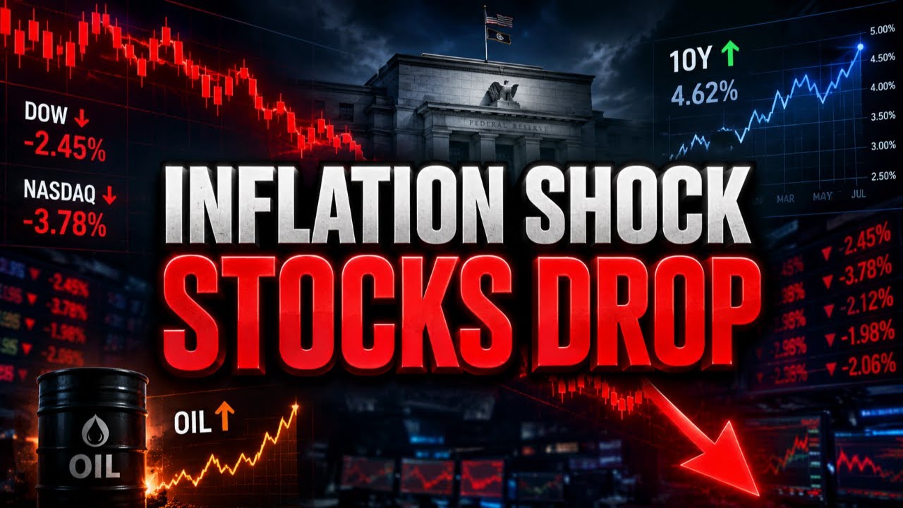 Stock Market Falls As Inflation Runs Hot | Buy Dip or Wait?