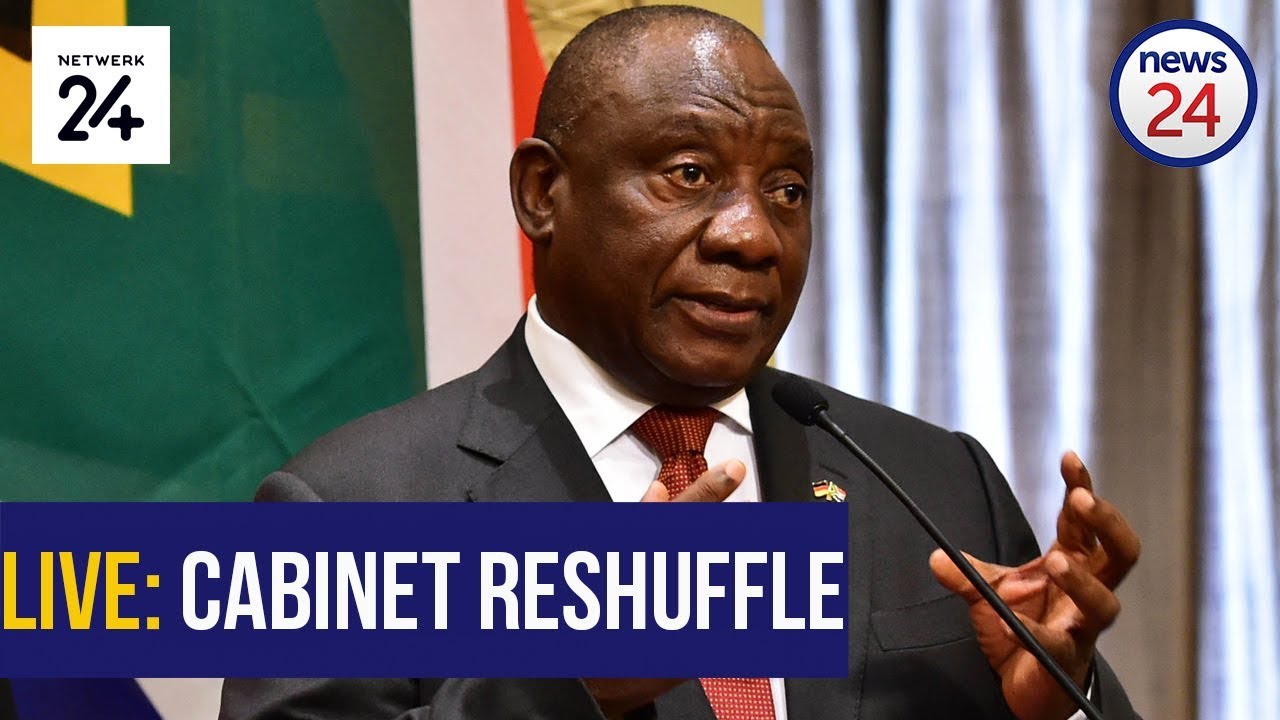 WATCH LIVE | #CabinetReshuffle: Ramaphosa announces changes to National Executive