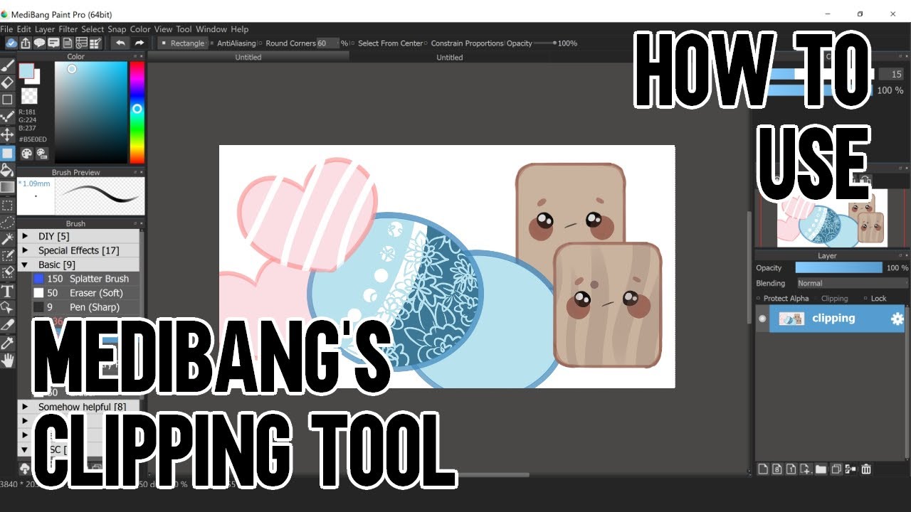 Medibang- What is Clipping