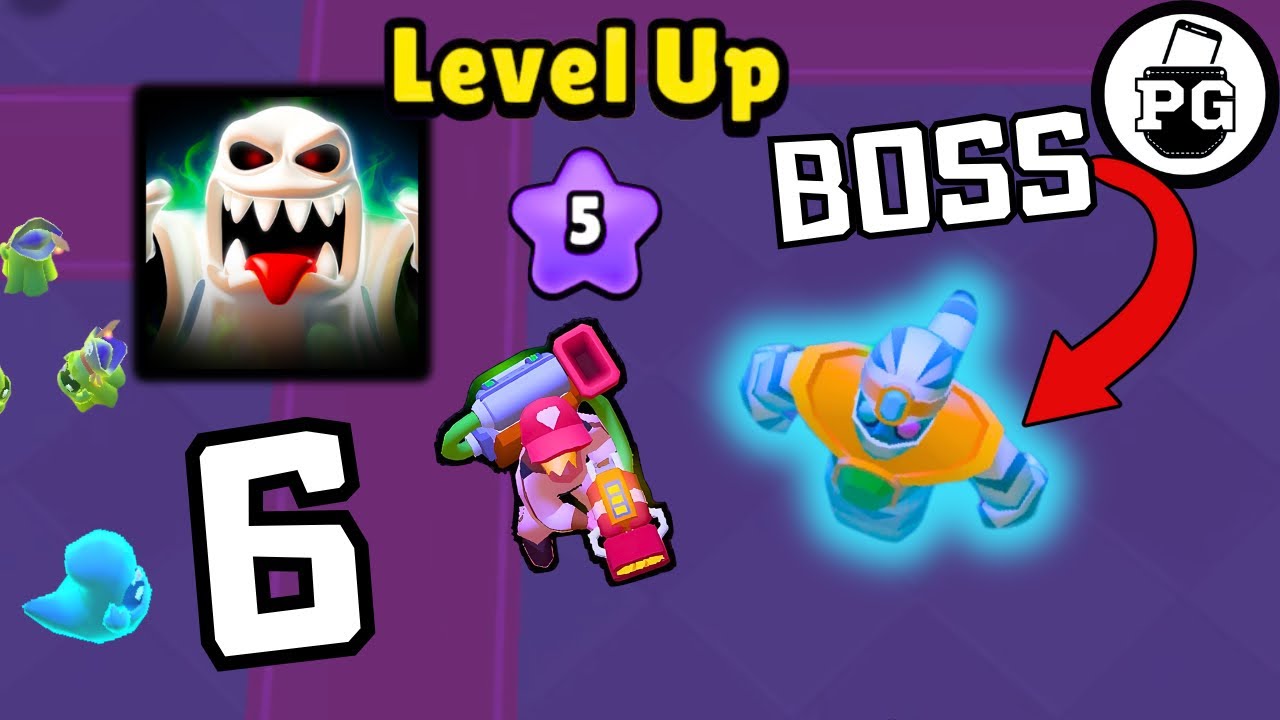 2nd Boss Fight and Level Up ! 👻 Ghost Invasion: Idle Hunter - Gameplay Walkthrough |Part 6|