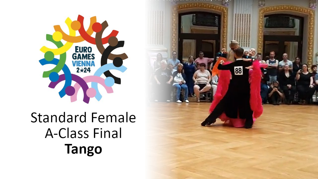Dancing at Eurogames 2024 Vienna, Standard Female A Final, Tango