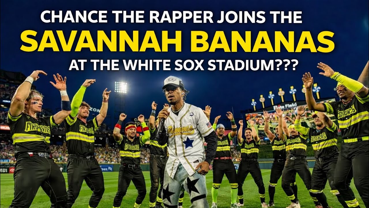 Chance The Rapper Joins The Savannah Bananas At The White Sox Stadium??? - Chicago, IL