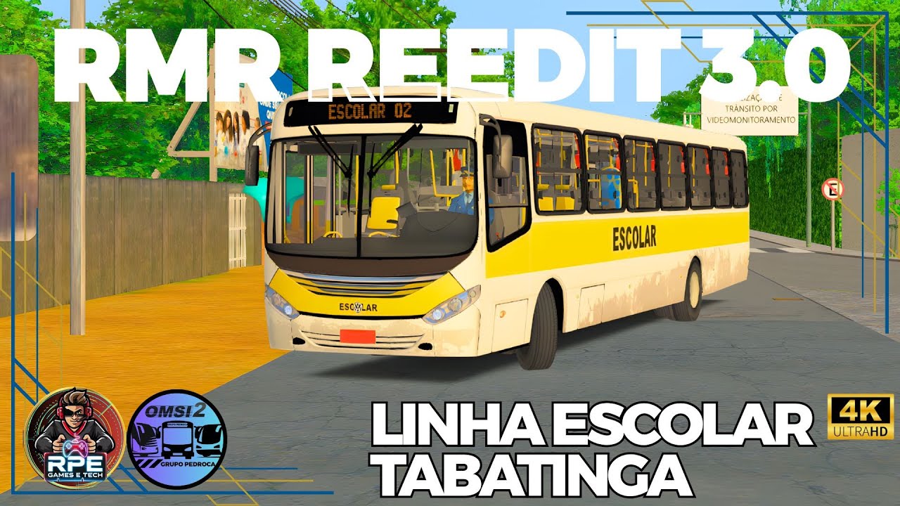 [ #GAMEPLAY ] LINHA ESCOLAR 02 SAINDO DE TABATINGA COM SVELTO 2008 MAPA RMR REEDIT 3.0