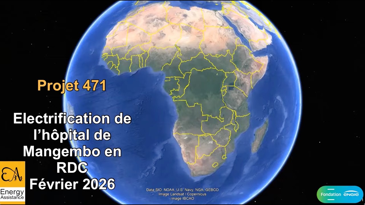 Electrification de l’hôpital de Mangembo en RDC