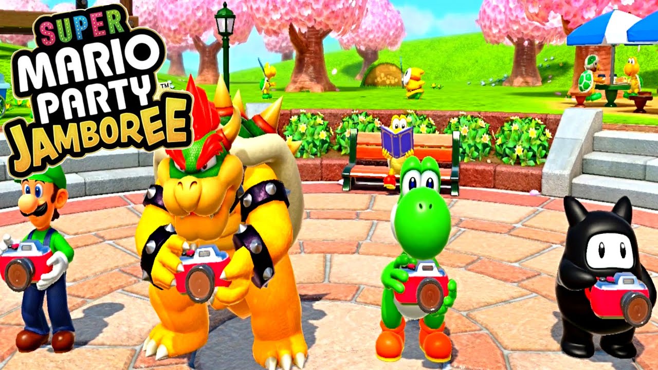 Roll 'em Raceway Walkthrough Hard CPU 🎲 Super Mario Party Jamboree #2