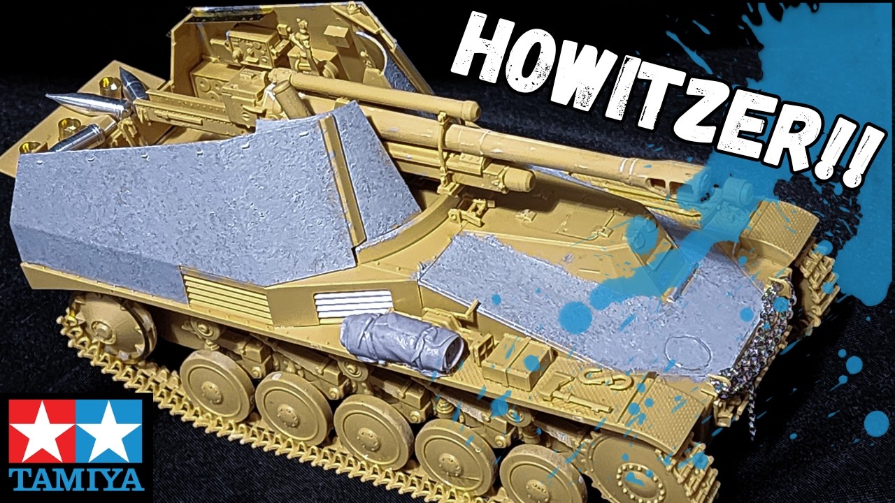 Давайте построим немецкую самоходную гаубицу ''WESPE'' в масштабе 1/35. Итальянский фронт.