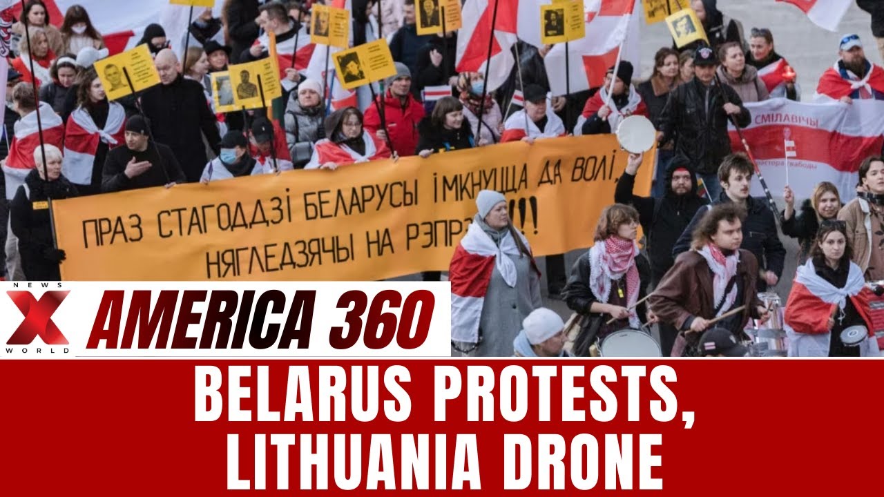 Belarus Protest: Belarus calls Lithuania overflight a deliberate provocation| NewsX World
