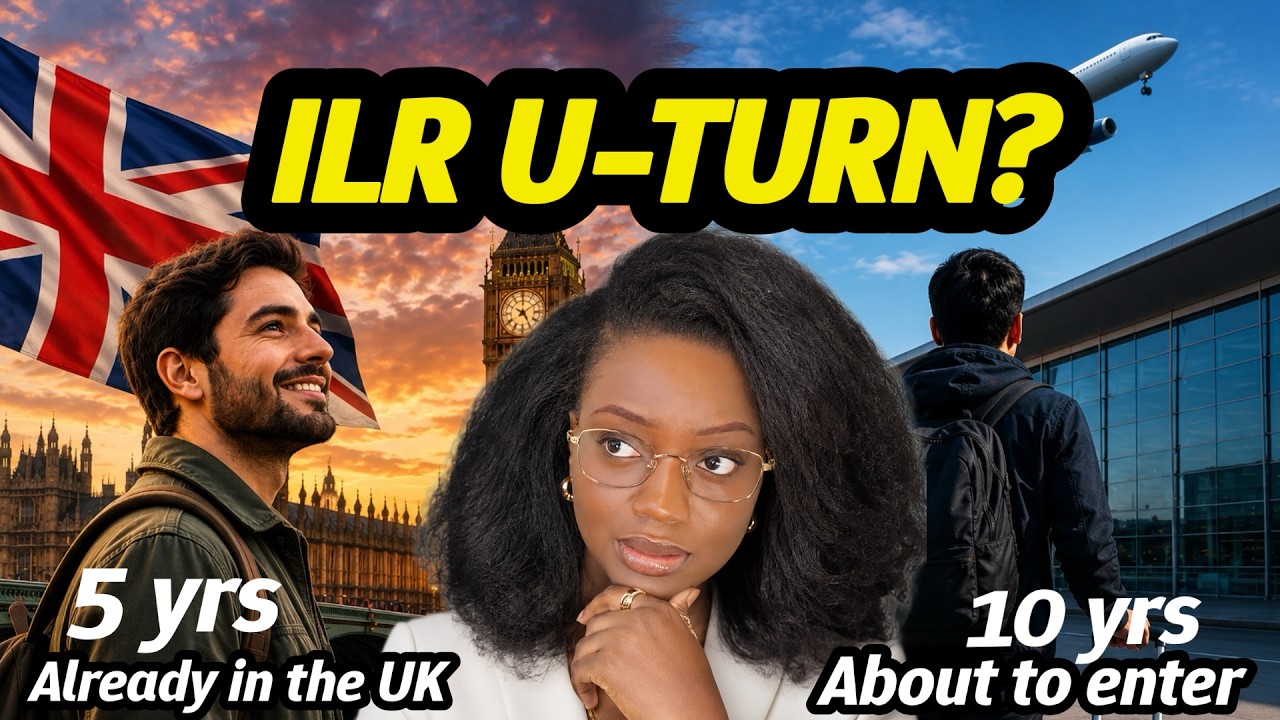 UK ILR U-TURN? 5 Years for People Already Here &mdash; 10 Years for Newcomers?