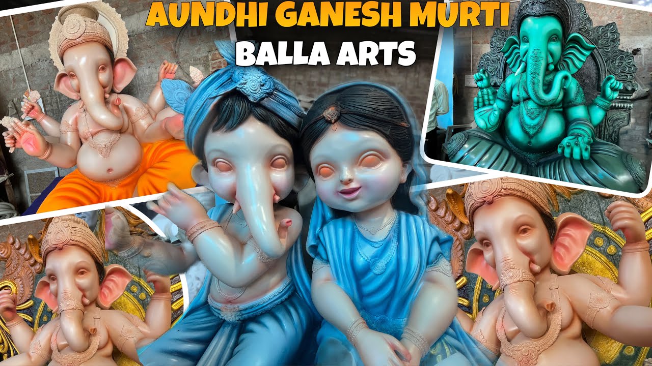 Aundhi Ganesh Murti 2025 | Girdhar Chakradhari Ganesh Murti 2025 Aundhi | Rjc vlogs 07