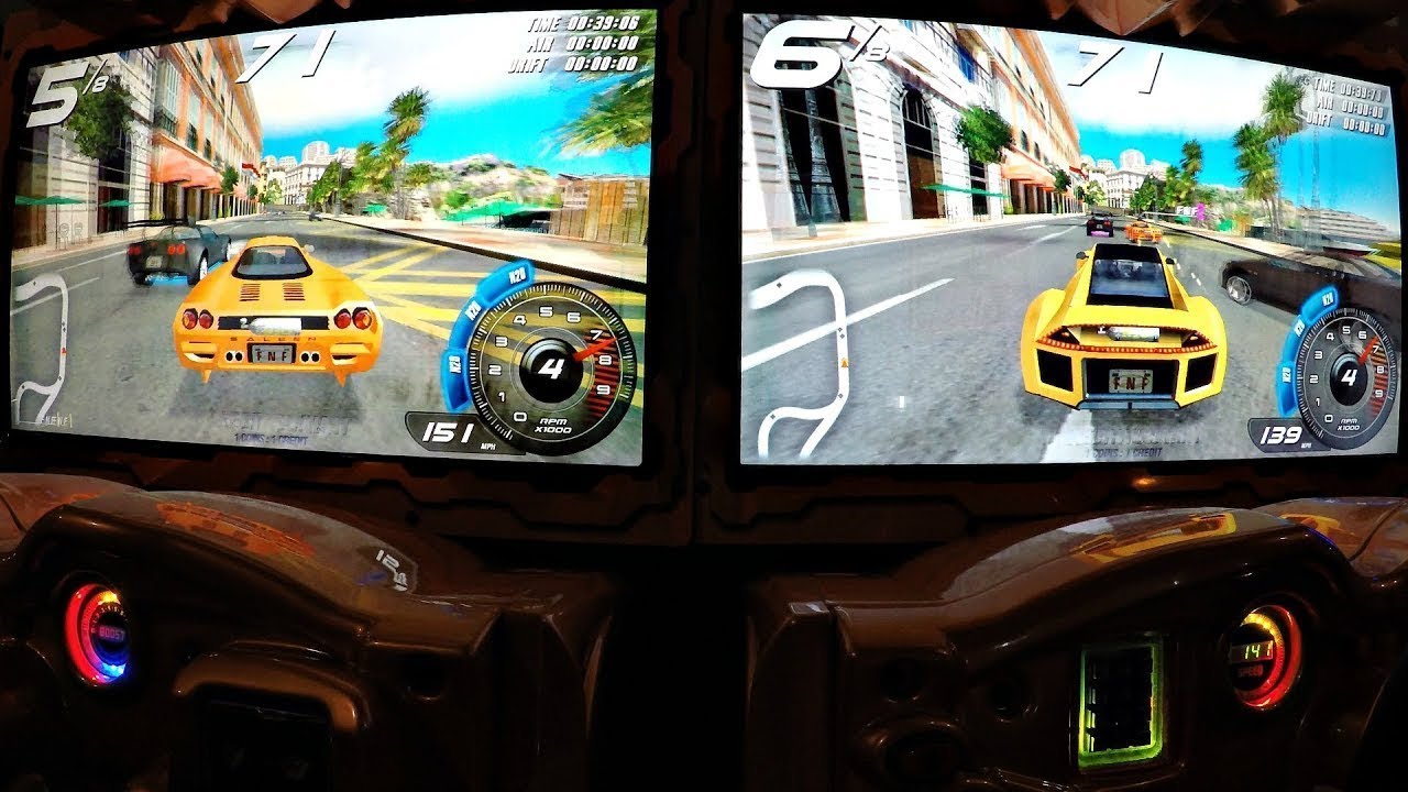 The Fast And The Furious Super Cars Racing Arcade Game Play